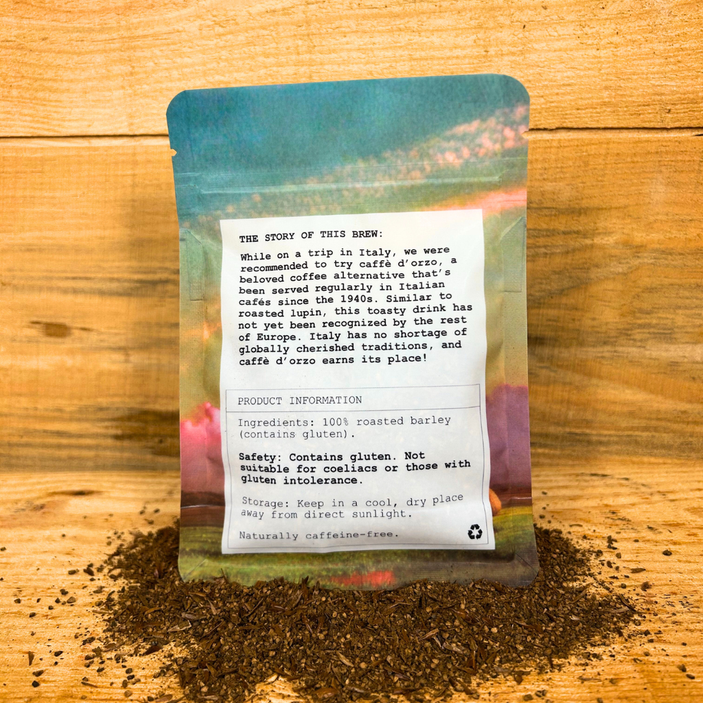 Caffè d’orzo: 100% Naturally Caffeine-Free Brew For Recovering Coffee Addicts (1kg)